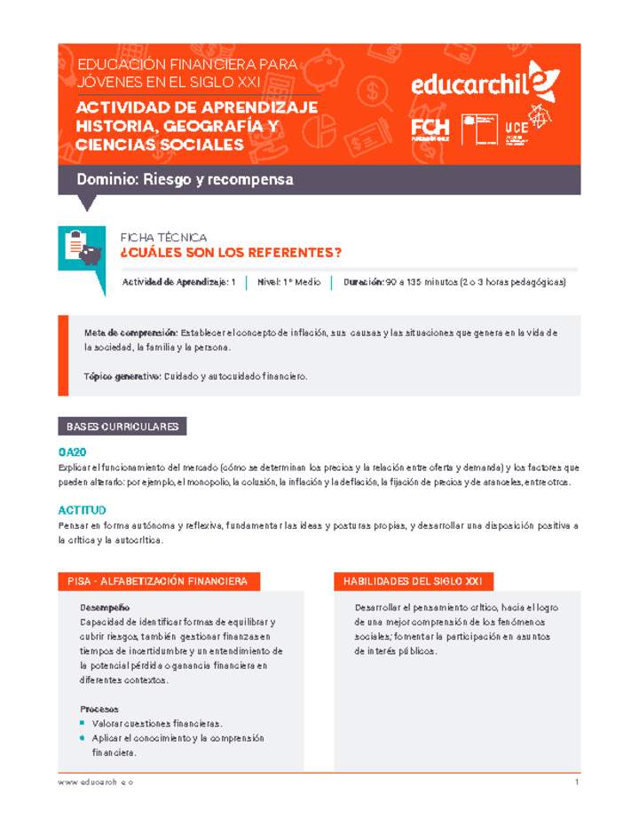 Riesgo y recompensa 1 Imagen portada