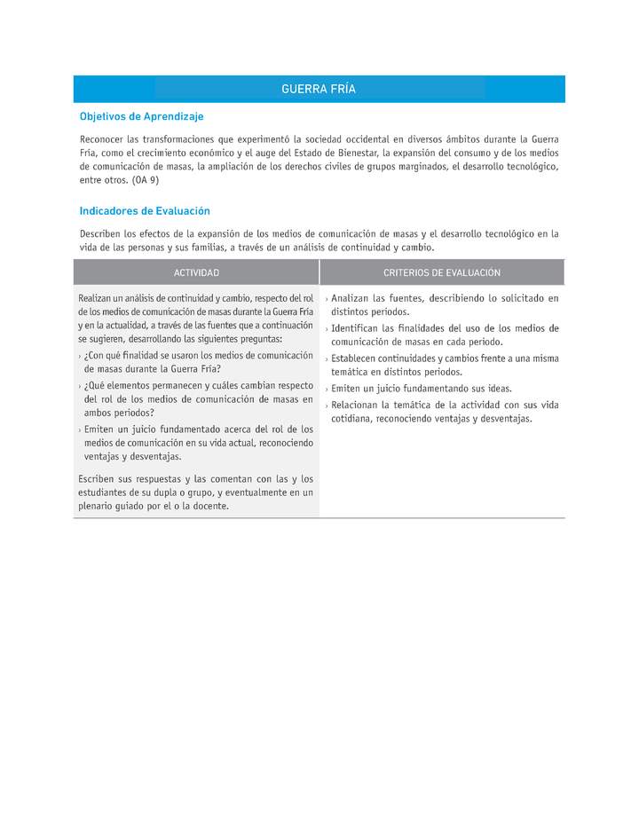 Evaluación Programas - HI2M OA09 - U2 - GUERRA FRÍA Imagen portada