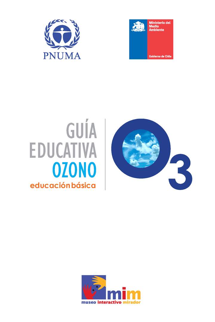 Guía educativa Ozono Básica Imagen portada