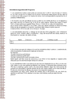 Actividades sugeridas Unidad 1 Imagen portada