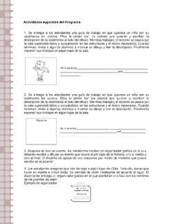 Actividades sugeridas Unidad 1 Imagen portada