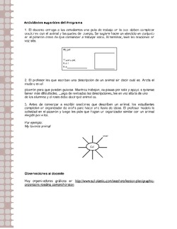 Actividades sugeridas Unidad 2 Imagen portada