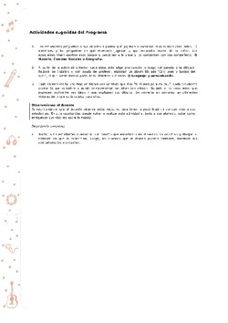 Actividades sugeridas Unidad 1 Imagen portada