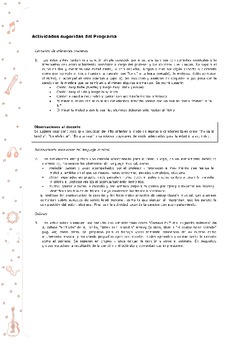 Actividades sugeridas Unidad 1 Imagen portada