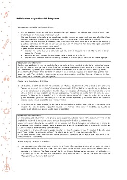 Actividades sugeridas Unidad 2 Imagen portada