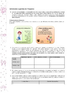 Actividades sugeridas Unidad 1 Imagen portada