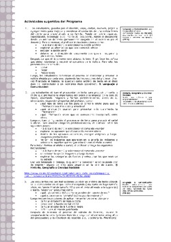 Actividades sugeridas Unidad 1 Imagen portada