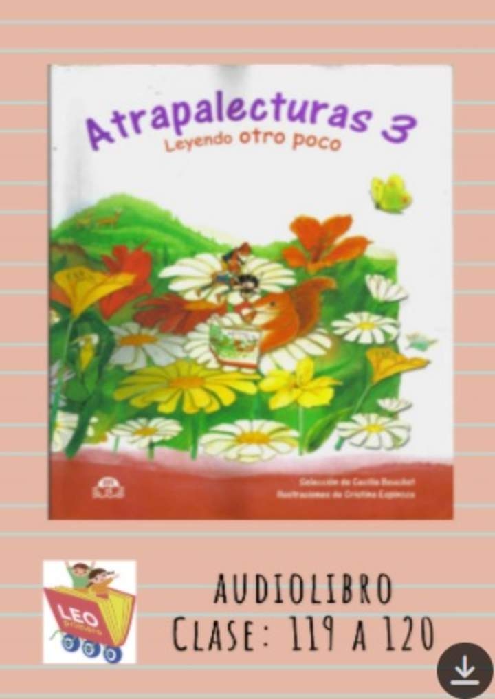 Las palabras (Atrapalecturas 3) Imagen portada
