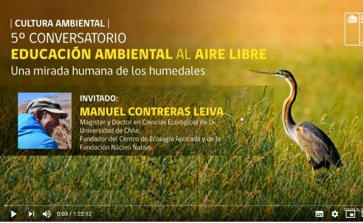 Cultural Ambienta 5º Conversatorio Educación ambiental al aire libre Imagen portada