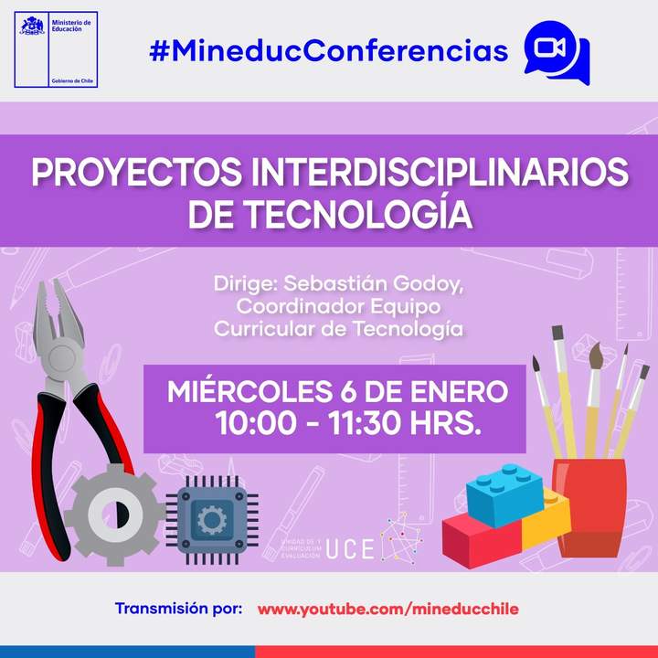 Conferencia: Proyectos interdisciplinarios de Tecnología Imagen portada