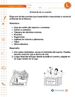 Ambiente de un cuento Imagen portada