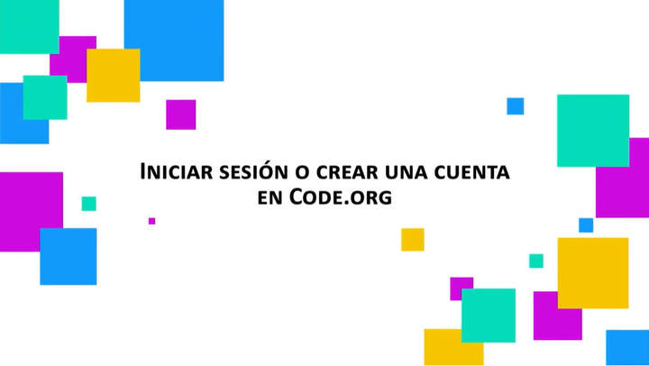 01. Iniciar sesión o crear una cuenta en CODE.ORG Imagen portada