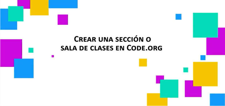 Crear una sección o sala de clases en CODE.ORG Imagen portada