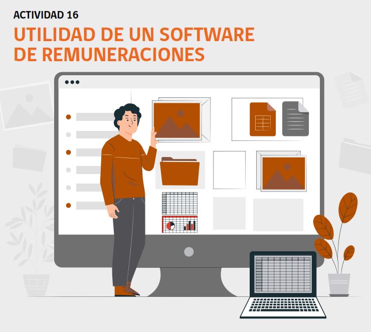 Actividad N°16: Utilidad de un software de remuneraciones Imagen portada