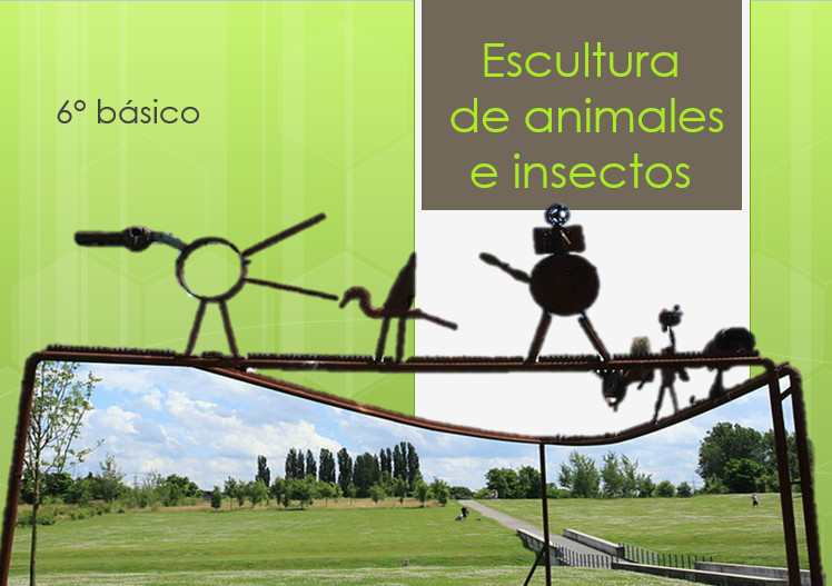 Esculturas de animales e insectos Imagen portada