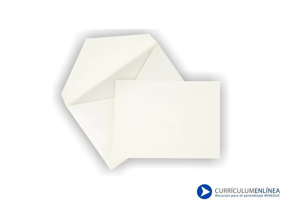 Sobre de papel Imagen portada