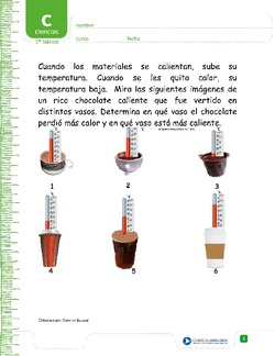 Cambios en los materiales por efecto del calor Imagen portada