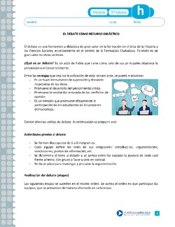 Debate Imagen portada