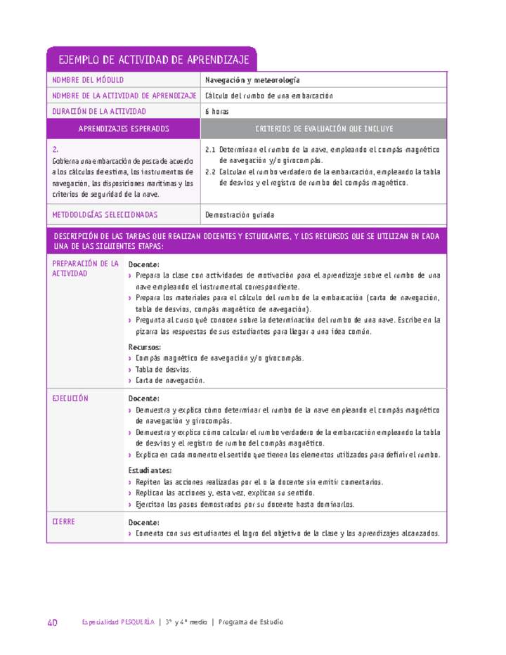 Cálculo del rumbo de una embarcación Imagen portada