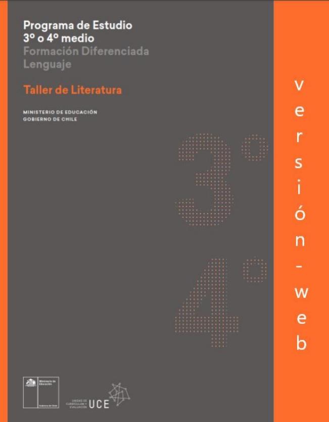 Programa HC: Taller de literatura