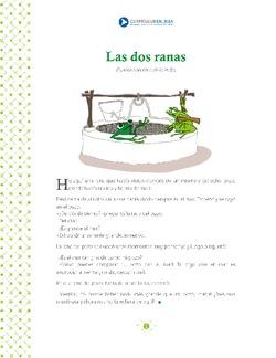 Las dos ranas Imagen portada