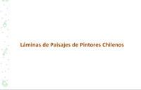 Láminas de paisajes de pintores chilenos Imagen portada