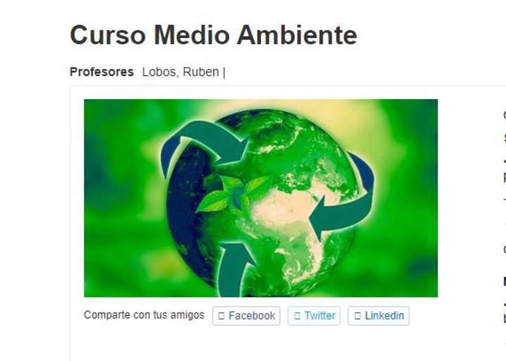Curso de Medio Ambiente marino Imagen portada